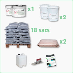 kit moquette de pierre 27 m2